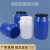 水桶 圆桶 密封桶 化工桶 带盖桶 沤肥桶 堆肥桶 蓝色50L加厚