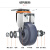 震迪轮子橡胶工业设备搬运车轮货架脚轮重型手推车轮DR103刹车4寸