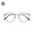 木九十眼镜 多边形钛框 轻盈舒适 专柜同款简约时尚男女镜架 MJ101FF034 BKC3 半光哑黑