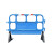适用于工地护栏围栏围挡塑料铁马市政栏杆道路移动胶水马施工栅栏隔离栏3 定制 1.6米塑料红色7.5—7.8KG