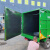 电动三轮垃圾车3方4方5方挂桶垃圾车小区物业用自卸式小型垃圾车 灰色