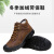 筑采（ZHUCAI）冬季加绒保暖户外防滑工作鞋 棕色 38 