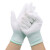 LISM尼龙PU涂掌涂指手套透气耐磨防滑涂层劳保手套 独立包装 L号灰色边/100双