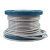 楷赫 钢丝绳 透明包塑晾衣绳pvc涂塑防锈葡萄架钢丝 3mm粗 可按需裁剪 单位:米