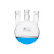 蜀牛 直三口烧瓶 圆底球形蒸馏瓶 高硼硅 标口 玻璃三颈烧瓶 反应器 10000ml（50-24-24）