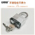 安赛瑞 钢制千层安全挂锁（黑）钢制千层锁 LOTO安全挂锁 上锁挂牌 14709