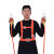 高空国标五点式腰带定制户外作业安全绳套装电工保险适用安全带工 欧式双小钩2米缓冲