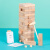 三格田（SANGTY）木制叠叠高抽积木层层叠叠乐智力玩具平衡游戏数字抽积木质拼装儿童 （2780大人）54片汉字叠