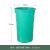 塑料环卫内桶模压户外内胆果皮箱垃圾桶内筒玻璃钢铝塑方形圆形厚 玻璃钢圆内筒35*52高cm