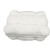 兰诗（LAUTEE）WY5002 棉白色擦机布吸水吸油抹布破布布头 杂色25kg