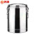鸣固 不锈钢保温桶商用饭桶 大容量汤桶豆浆奶茶桶304不锈钢50L无龙头ZB1030