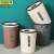 京洲实邦 小号颜色随机 简约手提垃圾桶卫生间厨房塑料垃圾桶办公室纸篓JZSB-1017