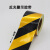 惠利得 地板工程交通警示线PET汽车贴广告标示警示胶带黑黄斜纹反光胶带 黄5.0cm*45.7米