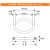 丁腈O型密封圈NBR线径2.2mm内径/9.3/10/13/14/16.2/16.5/19/50.7 内径36.5*2.2(10只)