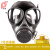 普达 自吸过滤式防毒面具 MJ-4003呼吸防护全面罩 面具 + P-E-2过滤罐