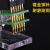 测试夹 PCB烧录架2.54mm间距治具夹具探针下载程序编程3-10P 单排2.54mm-10P