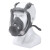 防毒面具全面罩喷漆甲醛kn95过滤防有机蒸汽过滤盒橡胶大面罩 3号滤毒盒+主面罩