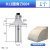 钎焊石英石大理石台面后挡水圆底刀圆角刀CNC雕刻机大锣机铣刀头 R12 圆角刀(60目) R12  圆角刀(60目