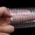 普力捷PVC透明钢丝软管输油管抗冻塑管加厚真空负压管内径10mm-250mm单位：米 内径50MM外径56.5 (壁 厚3.3)