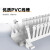 PVC线槽阻燃电柜线槽电线明装线槽配电柜工业走线槽灰色塑料线槽 30高*30宽 加厚(一根2米)