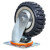 冰禹 BYlj-300 重型尼龙脚轮 聚氨酯脚轮 高强度风火轮工业轮子 8寸（2转向+2定向）