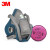 3M 防毒面具呼吸防护套装6502QL半面具+2片2097CN滤棉