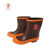 安全牌 ZX040 绝缘靴 40kv高压电工电力防触电半筒雨靴 橙棕色 37码
