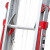 兴航发 铝合金槽型铆压人字伸缩梯12M 收回6.2m升高11m加厚铝合金人字梯铝伸缩工程梯子