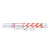 番电 FDBT-10-3.3 复合材料电缆引上线保护套管 330*16*16cm 红白色