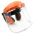 成楷科技（CK-Tech）防护面罩 CKL-3023C 工业护脸防飞溅 带降噪耳罩 pvc透明面屏套装