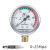 氧气表压力表减压器表头氧气表高压低压表减压阀配件 氧气高压0-25Mpa（2个）