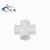 米星（MSTAR）PVC排水管件 十字等径异径四通 加厚平面PVC四通 白色 110*50（1个装）