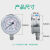 不锈钢压力表Y60BFYN60BF不锈钢耐震高温氨用上海仪民东 -0.1-0mpa