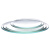 华鸥 1175 表面皿 高透明凹凸皿 化学玻璃器皿 盖烧杯的圆皿 挥发皿 80mm