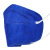 蓝冠KN95内置独立包装防尘雾霾透气 5层双熔喷男女时尚口罩 蓝色独立40片