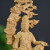 御木轩小叶黄杨木雕水月自在观音菩萨佛像实木家居装饰品实木摆件 水月自在观音