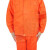 美康（meikang） 阻燃工作服套装 阻燃耐磨长袖 焊工电焊劳保服 MKP-16 橘色M码