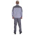 斯卡地尔（Scotoria）TC601长袖工作服套装 分体式春秋工服 舒适高棉 双灰色 1套M码