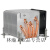 青梅QM2UB服务器2U散热器1151CPU散热器4热管双滚珠温控20112F136 QM-2UB(Intel 2011 正方形)
