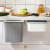 斯威诺 N-3970 挂式厨余垃圾桶 厨房卫生间纸篓 大号灰色