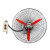顶卓电气（DINZOO）防爆工业牛角扇餐厅壁式挂式电风扇调速摇头扇 FB/BTS-500壁挂式380V