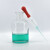 海斯迪克 HKQS-144 胶头滴瓶 茶色/透明玻璃滴瓶含红胶头 玻璃滴瓶 白滴瓶30ml(10个)