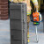 pelican1740塑料大型长条箱仪器设备防水防潮包装海绵 黑色 空箱
