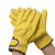 易美丽诺 LK3230羊皮手套电焊手套搬运耐磨耐用手套劳保防护手套 黄色单双