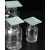 化学物理实验室气体收集使用方便耐用透明度高磨砂瓶口带毛玻璃片 500ml带玻璃片