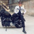 杜汉（DUHAN）摩托车骑行服男款夏季网眼通风夹克机车赛车服防摔外套骑士服装备 米色 2XL