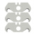 卡夫威尔 SK5割皮刀刀片 重装美工刀 折叠割皮刀片 50mm牛角(10片装) KU3543