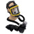 优导仕  广全SFH01面具全面罩+风机组合套装（含2跟导气管） 消防面具 呼吸器面罩 SFH01型面具全面罩