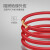 日辉（RH）电线电缆 BV10平方 国标单股铜芯硬线 双色地线 100米