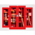 消防器材微型消防站消防柜消防器材全套装建筑工地柜灭火箱展示物资工具柜FZB 0.8米消防柜(加厚)
